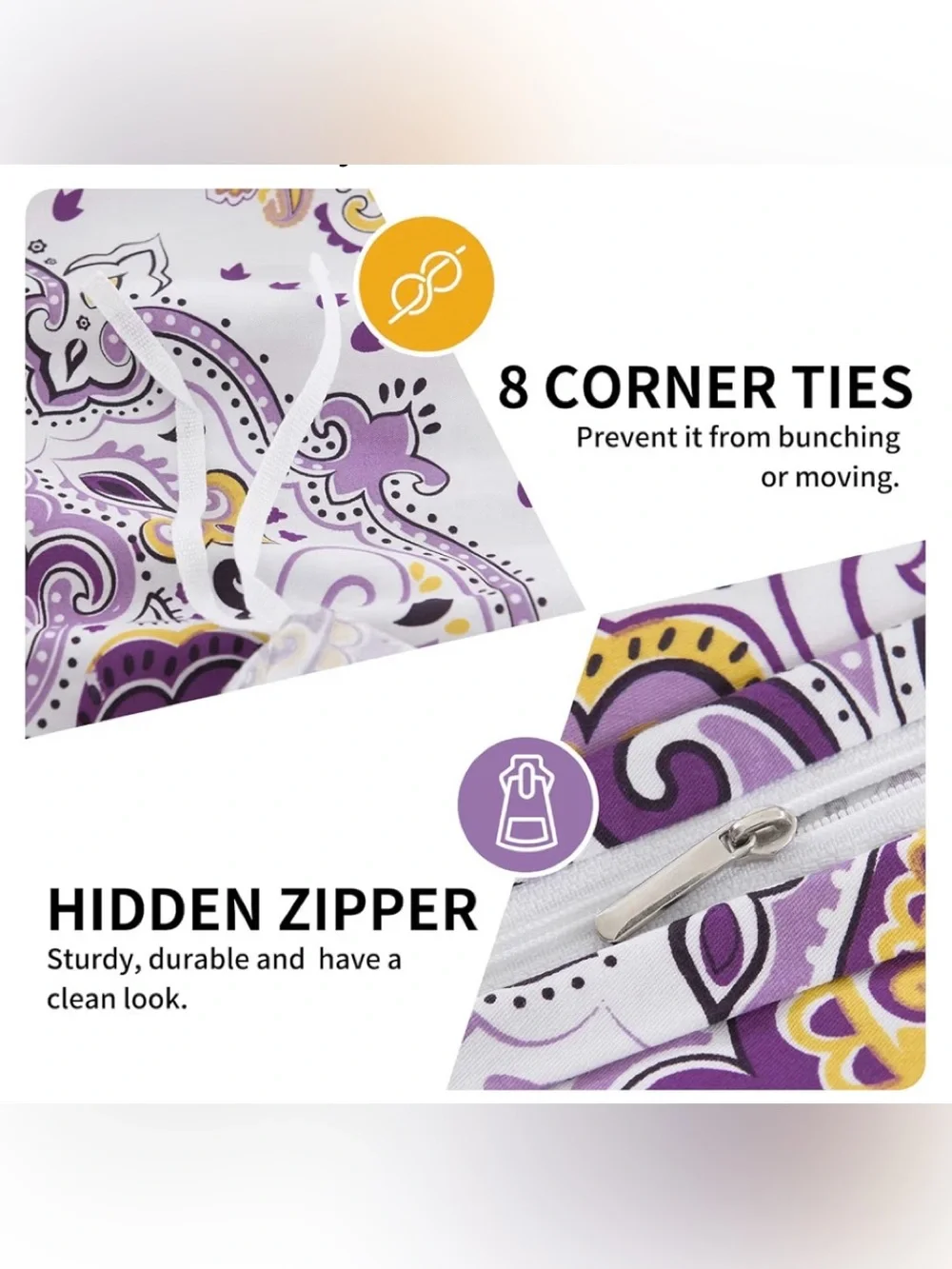 NWT Queen duvet cover set